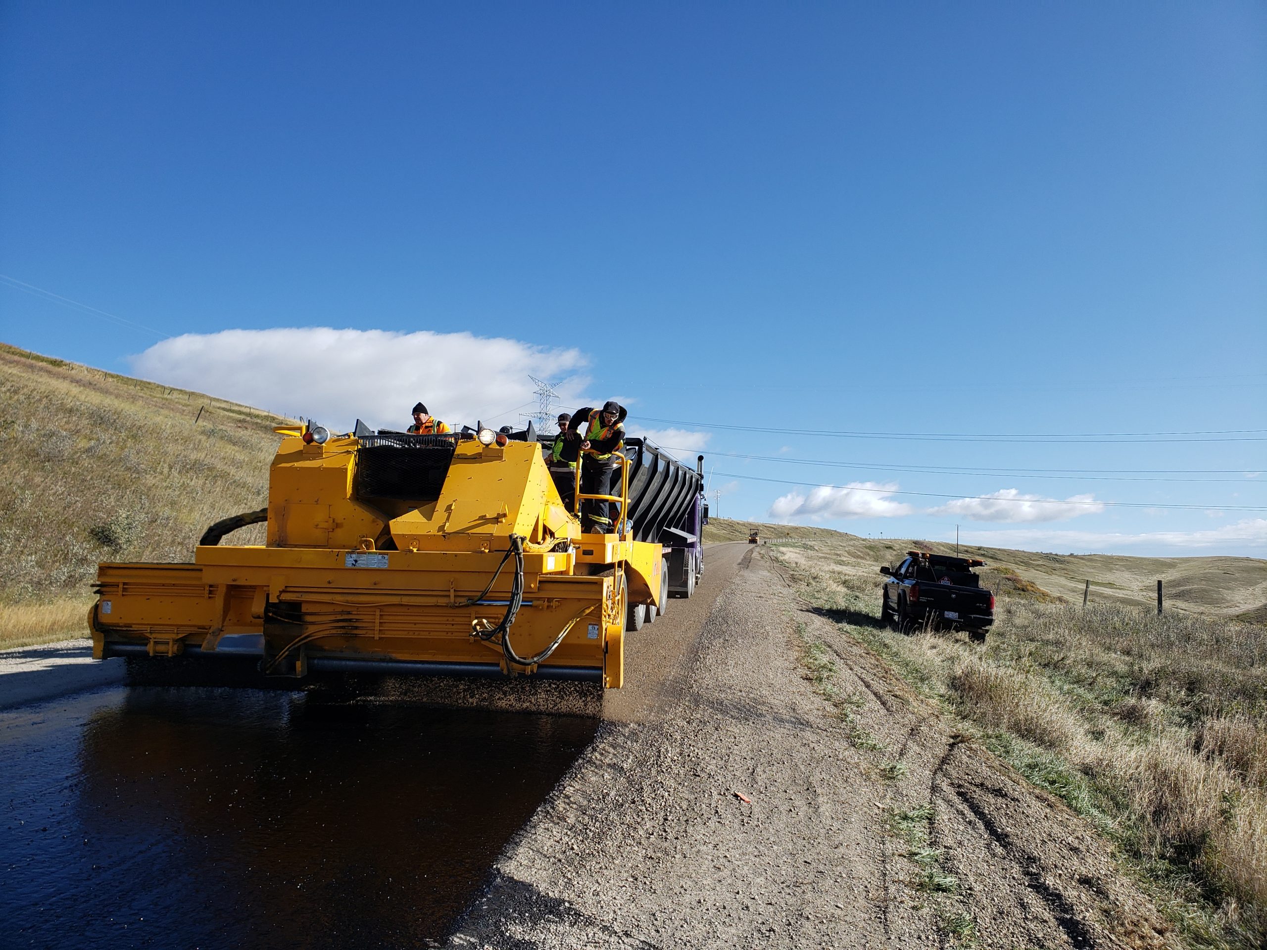 Chip Seal Seal Coating Chip Seal Repair Alberta & Saskatchewan